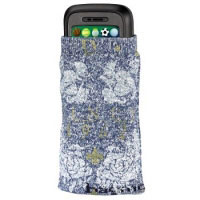 Hama  Flower  Mobile Phone Sock, blue/white (00092323)